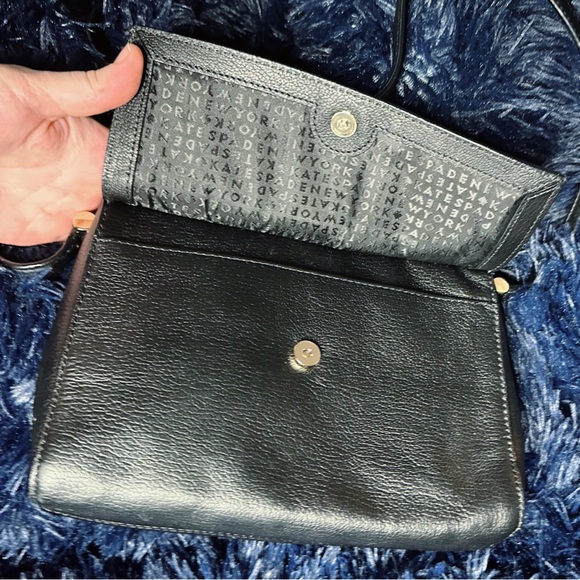 Kate Spade Black Leather Crossbody - Picture 10 of 13